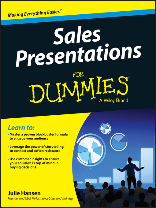 Title details for Sales Presentations for Dummies by Julie M. Hansen - Available